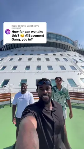 Replying to @Royal Caribbean how could we say no?? 😎 #UtopiaoftheSeas  #BigWeekendEnergy 
