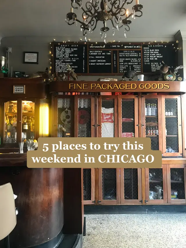 A low key weekend line up #chicago #chicagorestaurantguide #thingstodoinchicago #divebar #chicagocoffee #chicagobakery #chicagopatio 