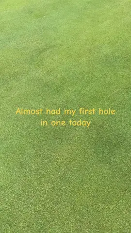 Hit the stick today. #golf 