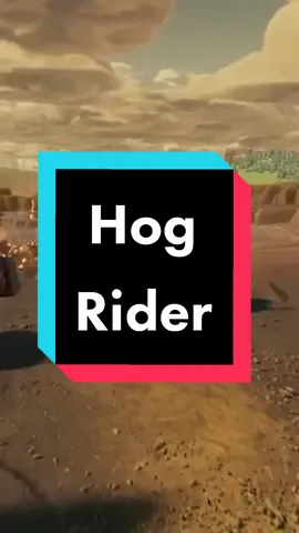 POV when spamming Hog Riders in Clash of Clans #coc #clashofclans #clash #hog #hogrider 