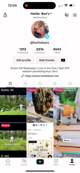 Tune in with me, like, share and don’t forget to follow. You wont want to miss this process. One Hive at a time. There’s a legacy being built here 🫶🏽🐝#HattieBees #LiveInTheHive #beekeepersoftiktok #fypシ #armyveteran #smallbusinessowner #brownbeekeeper #Beefriends #foryoupage #support #hiveyard 