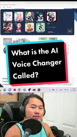 W-okadas voice changer using RVC models #anime #ai #artificialintelligence #voicechanger #rvc #aivoice #hololive 