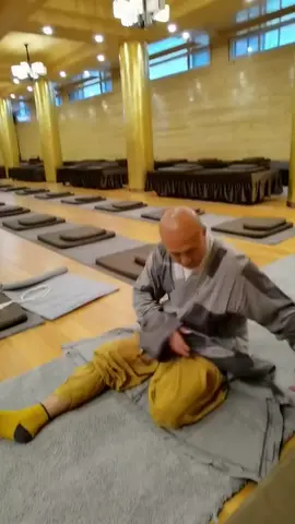 #onthisday this is how monks get ready