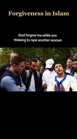response to Christians that say there is no Forgiveness in Islam #speakerscorner #islam #quran 