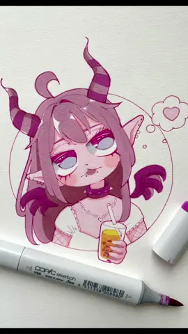 Finished demon OC! 