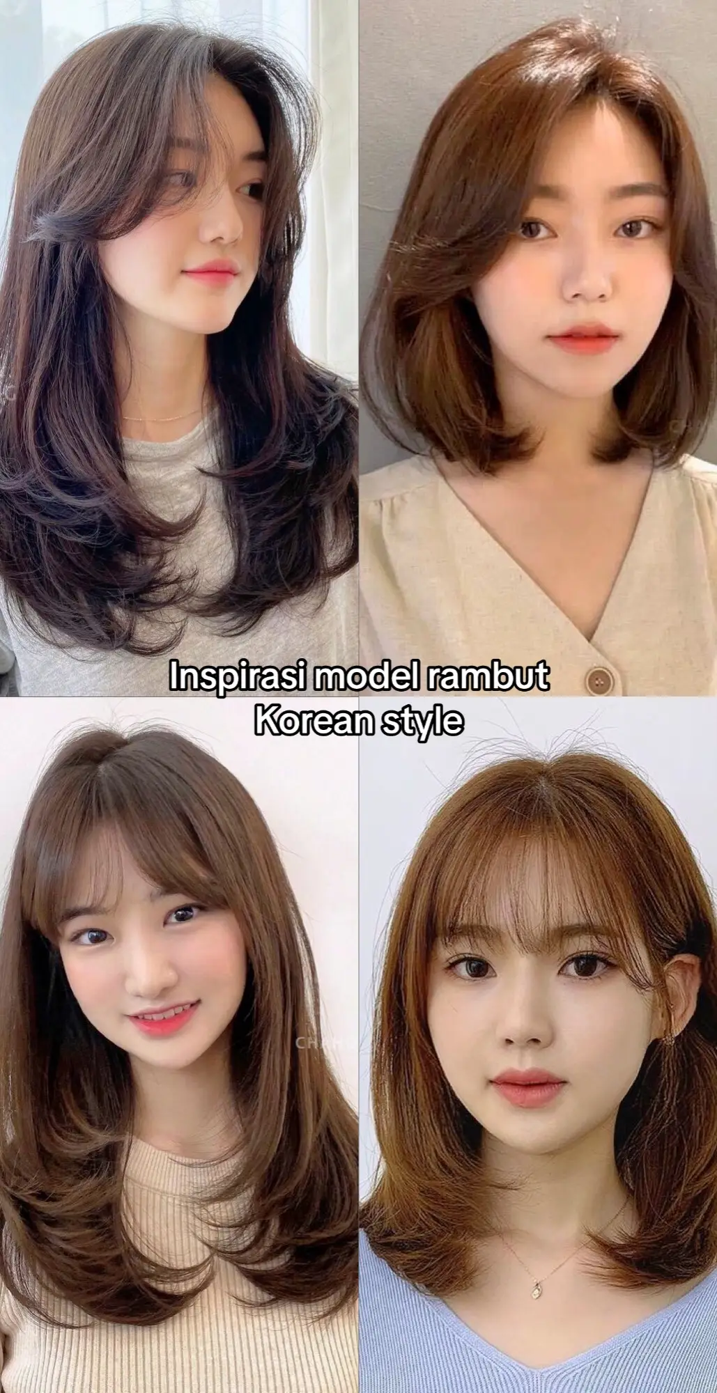 Nih ada inspirasi buat yg lagi bingung mau potong rambut model apa🥰