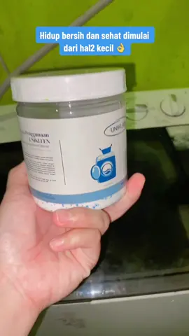 udah bersihin mesin cuci nya belum bund bulan ini ?? #unikleen #pembersihmesincuci #mesincuci #unikleenpembersihmesincuci 