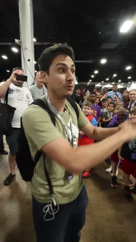 Whisper down the lane with 100 People! #tfgvlogs #whisper #telephone 