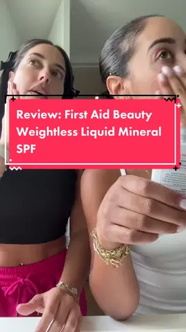 🤎 First Aid Beautygiftedme #firstaidbeauty #sephora #mineralsuncreen #spf @sephora @First Aid Beauty 