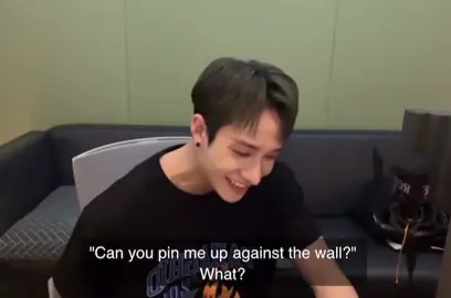 Please?????   “Can you pin me up against a wall?” — “umm say please” #bangchan #chan #ladiesman #canyoupinmeagainstthewall #sayplease #please #pleasebangchan #daddychan #channie #channiesroom #chanlive #straykidsleader #whatdidchansay #christopher #christopherbang #skz #stay #daddybangchan #straykids #straykidslive #bangchanlive #stay #kpop #kpopfyp #fyp #kpoptiktok 