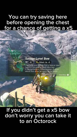 Very Easy Savage Lynel Bow Location #zeldatearsofthekingdom #zeldatotk #ztotk #totk #zelda #link 