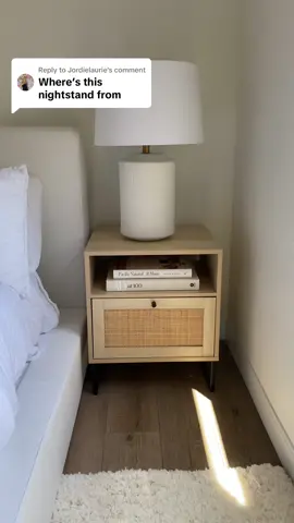 Replying to @Jordielaurie   🔗 in bio! 🫶🏼 #apartmentdecor #apartmenttherapy #apartmentliving #nathanjames #nathanjamesfurniture #minasidetable #nightstandstyling   