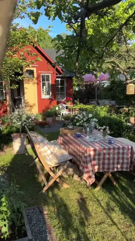 Welcome to my little tiny house and cottage garden. I am so happy for all of your love on this little space!! 💛 #tinyhouse #tinyhouseliving #cottagecore #cozyhome #cottagelife #hyggehome #cottagecoreaesthetic #summerhouse #countryliving #scandinavianstyle #gardeninspiration #foryoupage 