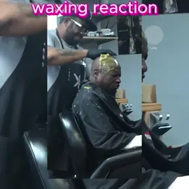 Funniest head wax #waxing #hairremovalhacks #headwax #funnywaxing 