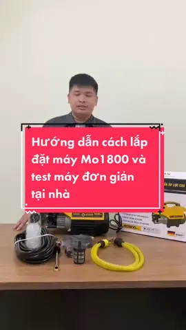 Hướng dẫn cách lắp đặt máy Mo1800 và test máy đơn giản tại nhà#mayruaxe #mayruaxecaoap #xuhuong #mayruaxeapluccao #