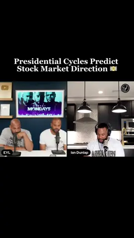 We've discussed the impact of presidential cycles on the stock market several times on Market Mondays over the past year. Thus far, historical patterns have accurately predicted this year's stock run. What are your thoughts? Tune into Market Mondays tonight at 8 pm est on @earnvourleisure YouTube & all podcast audio outlets #stockmarket #investing 
