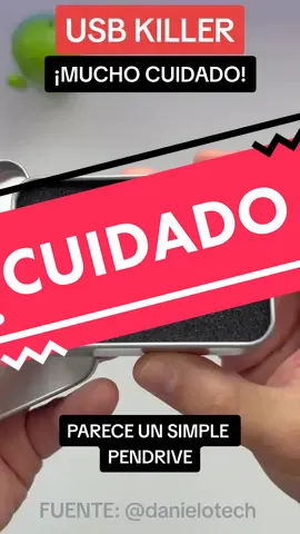 MUCHO CUIDADO CON ESTE USB⚠️ #usbkiller #usbkill #advertencia #pc #pcgaming #pcsetup #gamer #GamerGirl #GamingOnTikTok #news #review #trend #foryou #porti #viral #viraltiktok 