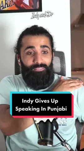 When you try to speak in Punjabi to build your confidence… and it gets knocked down AGAIN and AGAIN.  Getting the male and female tenses in Punjabi is a lot hardee than you’d think 🫣 Does Indy give up or keep persisting? Let us know in the comments 👉🏽 Clip taken from Episode 118 of the podcast.  #indyanddr #punjabitiktok #desitok #sikhtiktok #punjabispeaking #punjabitok 