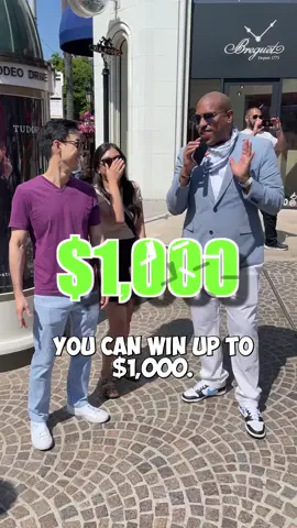 😱 Asking strangers to name luxury brands for $1,000 💰 
