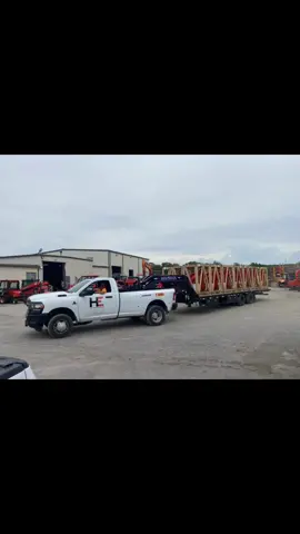 Exciting day today! PICTURED HERE IS THE FIRST LOAD OF Kubota Backhoes!  Starting to move some Kubota Orange over to the new place! YAY!  #hartingtonequipment #hartingtonequipmentnewbuild #kubota #kubotacountry #kubotacanada #delivery #hartingtondelivery #backhoes #fyp #movingtime 