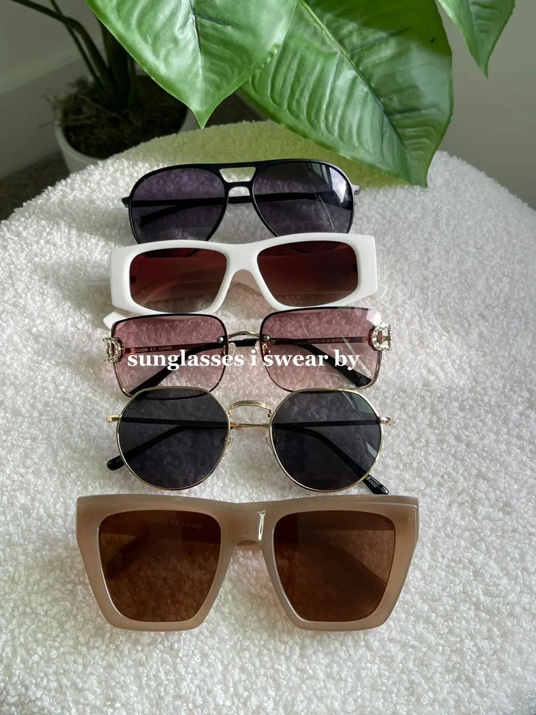 my fav sunnies, all on amzn! use code for 50% off!! #sojos #sojoshot #sojovision #amzn #amazonfinds #primeday #primedaydeals #sunglasses 