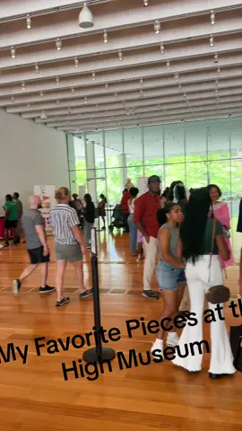 Some of my favorite pieces at the High Museum. Always a cool vibe #artwork #art #WeekendVibes #museummoment #culture 
