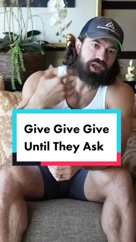 Give until they ask is the long term strategy that compounds onto itself.