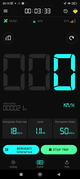 ko di GPS 112 ya pdhl di spedo temen  118+