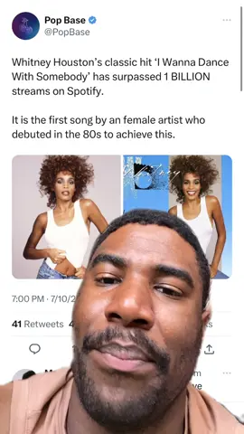 Love some Whitney! #popcultured #whitneyhouston #popcultured #whitneyelizabethhouston #blackartists #popculturehistory 