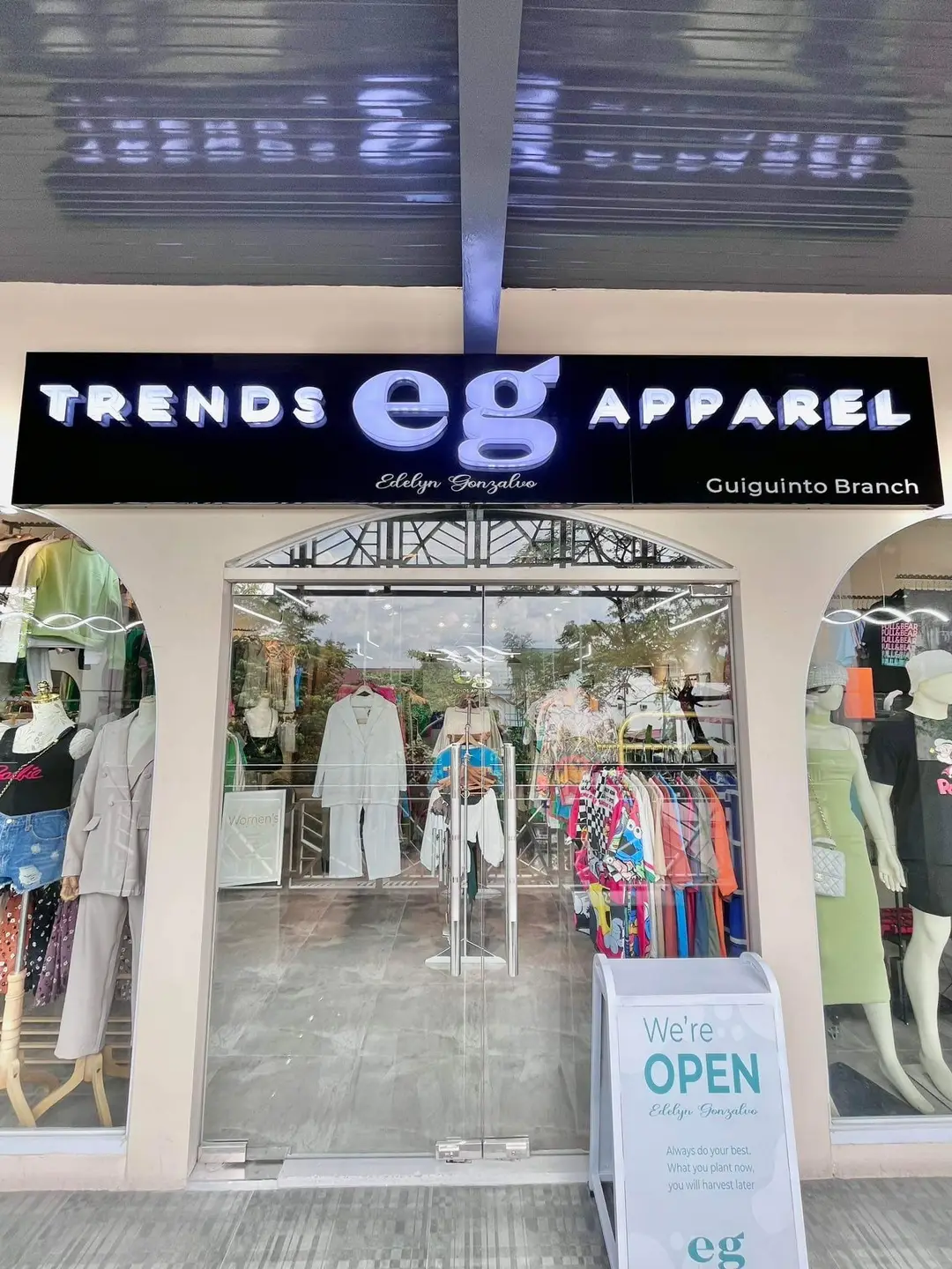 #egtrendsapparel open na po guiguinto branch🥹🖤