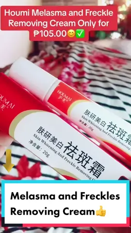 Original  Melasma and Pekas Remover Cream#melasmatreatment#pekascream #whiteningcream#tiktokpromote❤️‍🔥#fypシ゚viral🖤tiktok☆♡🦋myvideo🤗foryou#fypppp#affiliate 