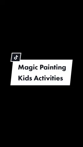 a little magic painting kids activity #toddleractivities #finemotorskills #toddlerdevelopment #messyplay #learningthroughplay #playideas #fyp #foryou #fypシ 