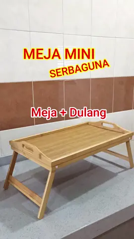 Wahh, dulang ni boleh buat, jadi meja jugak tau. Bestt nyerr. #gteshop #gte #meja2in1 #mejalipat #mejamakan #mejamini 