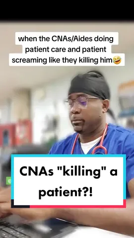 there's always that one patient who gives CNAs/Aides a run for their money🤦🏻‍♀️🤣 #relatable #caregiver #cnalife #caregiverlife #nursinghome #cna #travelcna #nurse #cnasoftiktok #cnastruggles #foryou #healthcareworker #difficultpatients 