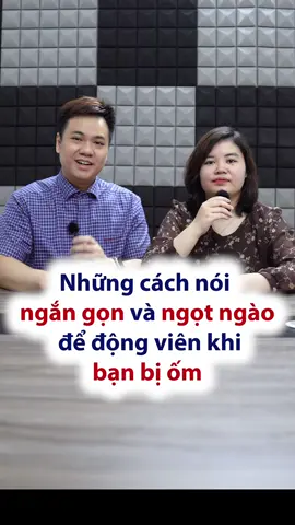 Những cách nói “ngắn gọn và ngọt ngào” để động viên khi bạn bị ốm bằng Tiếng Anh. #tramnguyenenglish #tienganhgiaotiep 