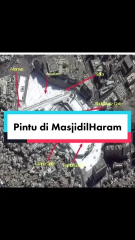 Sharing on important gates during Hajj1444. Semoga bermanfaat #hajj2023 #haji1444h #masjidilharram #umrah 