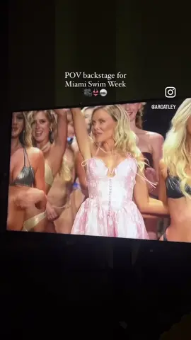 when you never gave up on your dreams🤍 #miamiswimweek #miamiswimweekshows #miamiswimweek2023 #miamiswimweekmodels #swimwearmodel #runwaymodels 