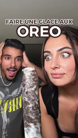 On teste la glace aux oreo FAIT MAISON en 2 min ! 🤩