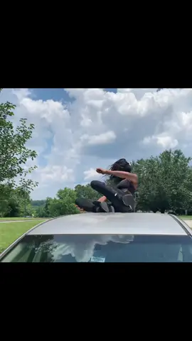 A window or two might have been broken in this process 🫢  #parkour #freerunning #flip #fyp #car 