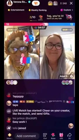 Granny Army big and bad!!! We come in strong! thanks @🛫ₕₐᵣᵣᵢₛₒₙ🛬 #ᵍʳᵃⁿⁿʸᵃʳᵐʸ 👵🏾  for the screen record Tappers and gifters big up your clean self! Love you  I love my G Kid Subscribers.  Love my  mods @LoLo 💖  @ #grannyarmy #fyp #battle 