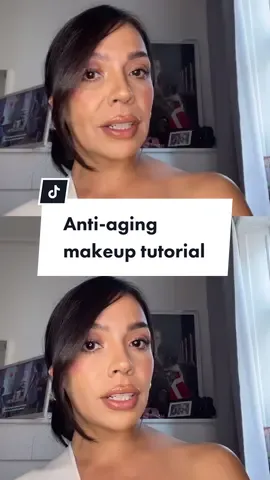 Anti-aging makeup tutorial with the “aged” filter on 😅😂🥹  I had so much fun and this reminded me of my mom and grandmothers I can really see myself on them here 🩷 #makeuptutorial #antiaging #antiagingtreatment #antiagingtips #antiagingmakeup #contourwithblackliner #blackliner #contourtips #grwm #foryou #makeupartist #maquillaje #tutorialdemaquillaje 