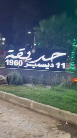 حديقة11ديسمبر 1960 الله يبارك #الحديقة #شلف #البلاد 
