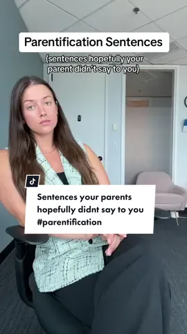 Parentification refers to a dynamic in which a child is forced to take on the role of a parent or caregiver for their own parents or siblings. It occurs when a child's responsibilities and emotional needs are inappropriately swapped, leading them to assume adult-like roles and responsibilities at a young age.  Signs of parentification❌❌❌❌❌ 1. Excessive responsibility 2. Emotional caretaking 3. Lack of personal boundaries 4. Emotional maturity beyond their age:  5. Role reversal 6. Stunted development or accelerated development  7. Feelings of guilt and pressure #parentification #MentalHealth 