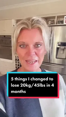 The 5 main things I changed in 4 months to lose over 20kg/45 pounds is: 1. Clean Eating 2. Intermittent Fasting 3. Mild exercise & weights  4. Went to bed earlier 5. Used natural supplements  If you want to know what supplements I use, go to the top link in my Bio.   #adrenalfatigue #adrenalfatiguesyndrome #coritsolimbalance #cleaneating  #menopause #menopausebelly #menopausebellyfat #perimenopause #intermittentfatsing #loseweightnaturally 
