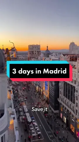 One of the most asked city so far, Madrid!! 🇪🇸💃 #madrid #spain #travelspain #visitmadrid #3daysin 