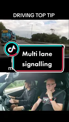 Signalling for multi-lane roads #toptips #learningtodrive #drivingtiktoks #vital #driving #rdrive #overtake #dualcarriageway #foryoupage #fyp #foryou #drivingschool 