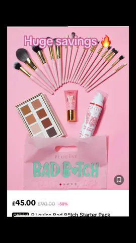 Plouise bad b*tch starter pack restock 😍 lots of bargains, run 💃 #foryou #bad #viral #makeup #save #payday 