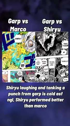 Shiryu him lowkey😭 Garp defended himself with haki aswell and still got penetrated by Shiryus sword #fyp #foryoupage #fypシ #onepiece #viral #blowthisup #weeb🤓 #anime #luffy #kuzan #aokiji #onepiece1087 #hachinosu #garp #shiryu 