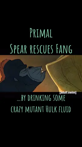 Primal- Spear rescues Fang. By Genndy Tartakovsky, creator of Samurai Jack! @[adult swim] @Cartoon Network. ‘Inner Self’ instrumental by @SEPULTURA. #primal #spear #fang #mutant #gorilla #anime #animation #tv #series #video #metal #numetal #metalhead #groovemetal #thrashmetal #audio #hardrock #music #fight #skull #fyp #fypシ #foryou #tiktok #tiktokvideo #videoedit 