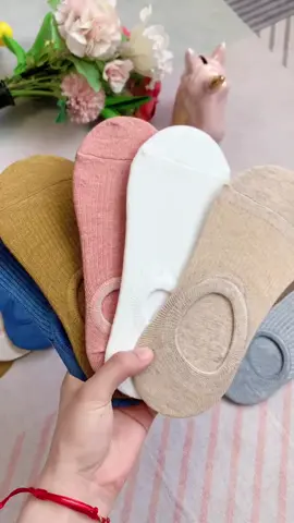 10Pairs/Pack Candy Colors Women Ankle Socks Casual Invisible Socks Cotton Foot Sock Non-Slip under